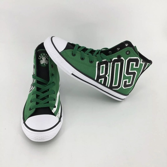 celtics converse high tops